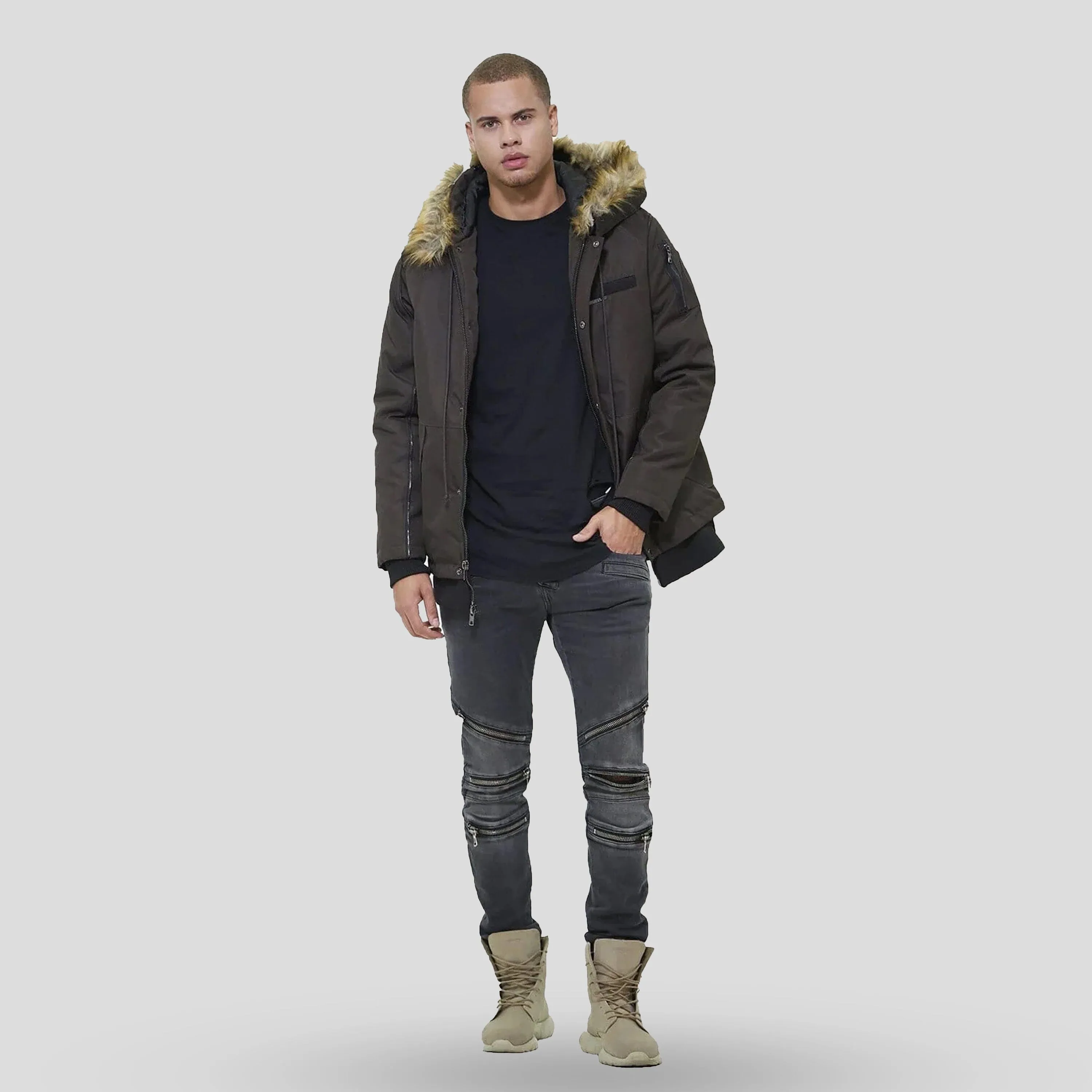 Men's Oxford Snorkel Parka Jacket - FINAL SALE