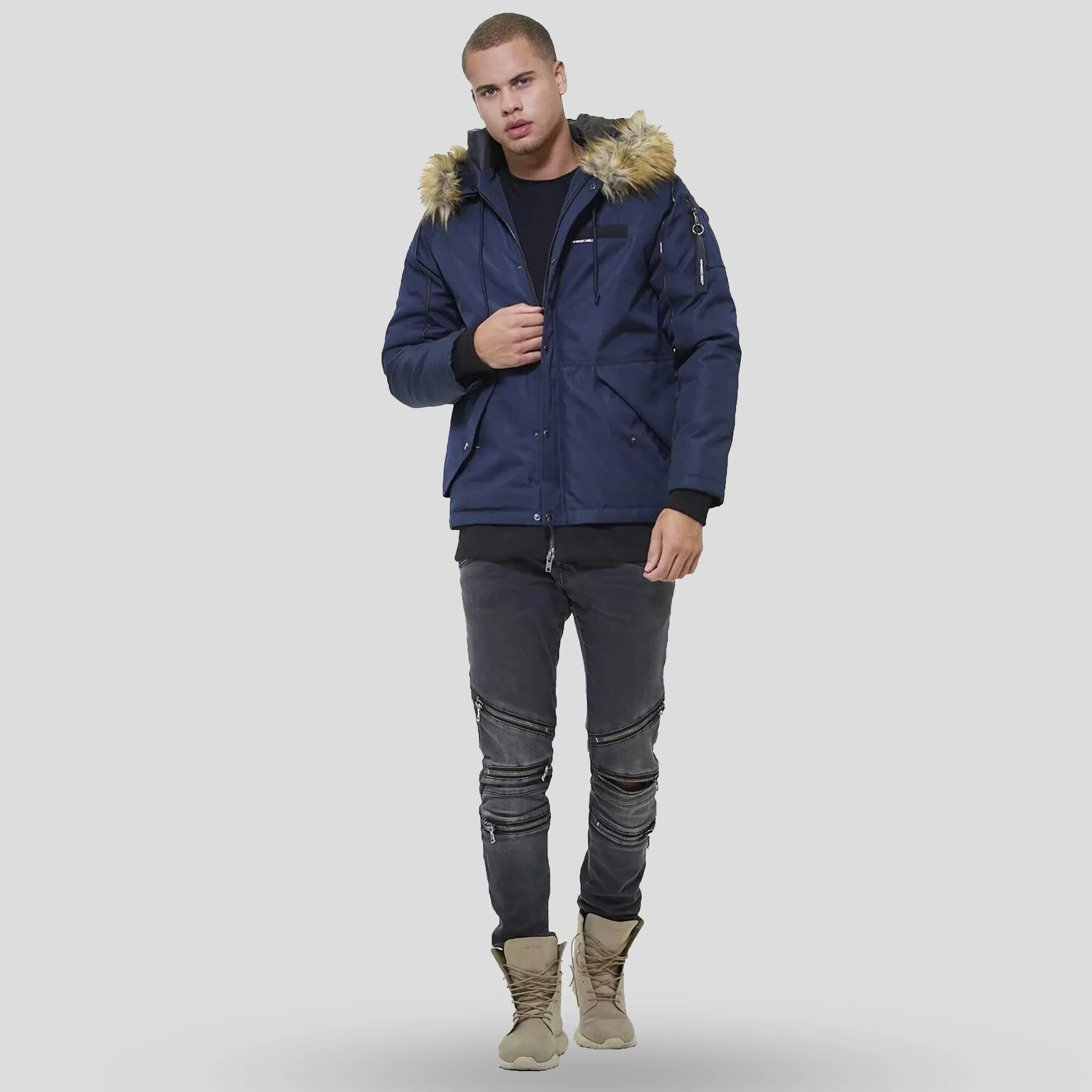 Men's Oxford Snorkel Parka Jacket - FINAL SALE