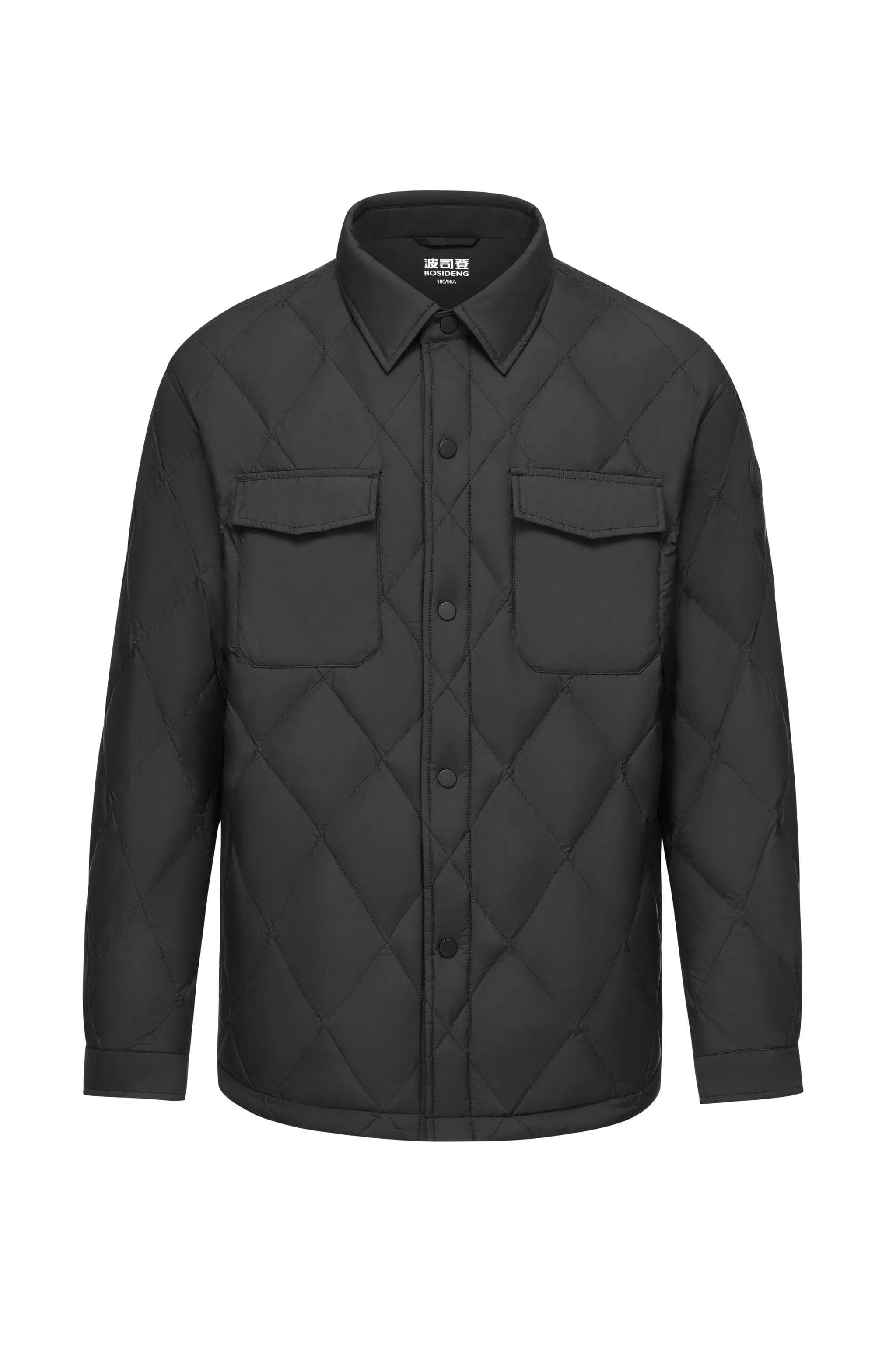 Men's Quilted Down Shacket