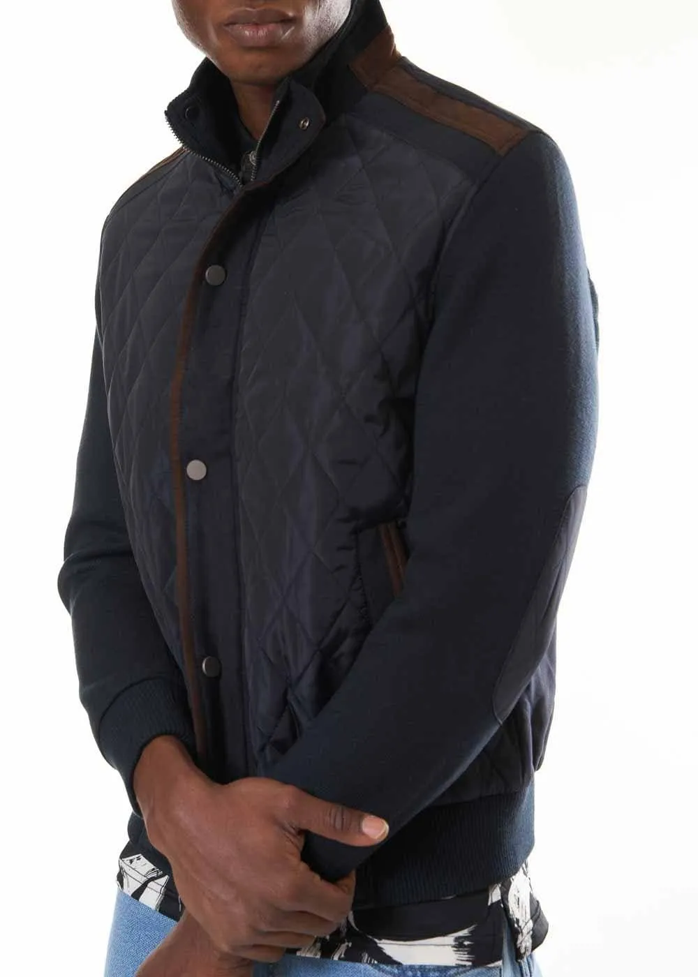 MEN'S QUILTED WINTER JACKET