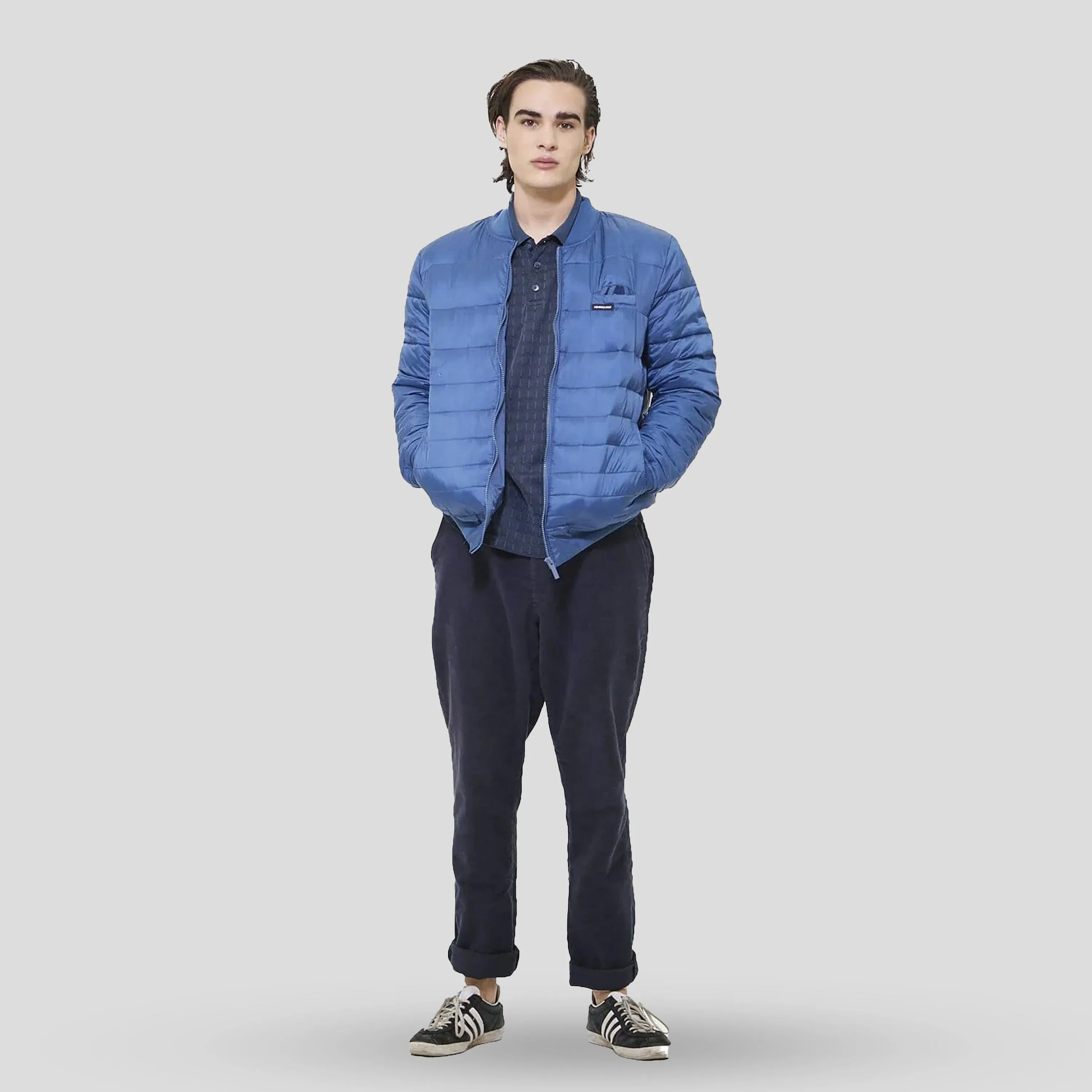 Men's Solid Puffer Jacket - FINAL SALE