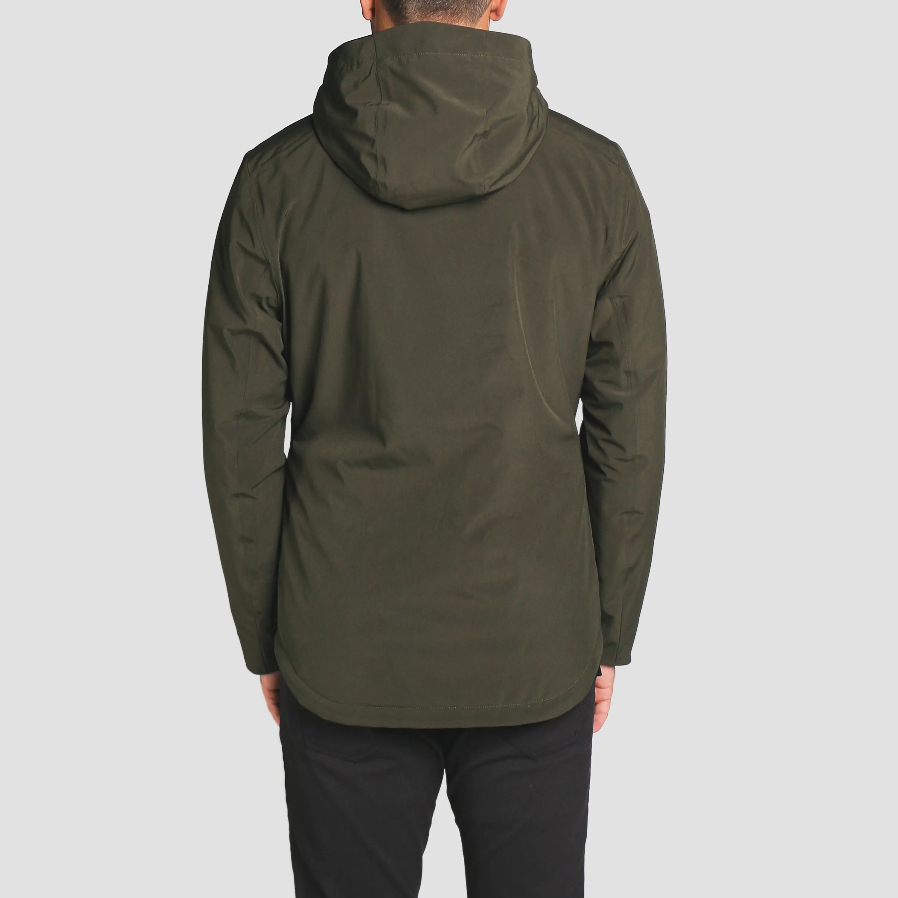 Millennium 2L Hooded Jacket Olive