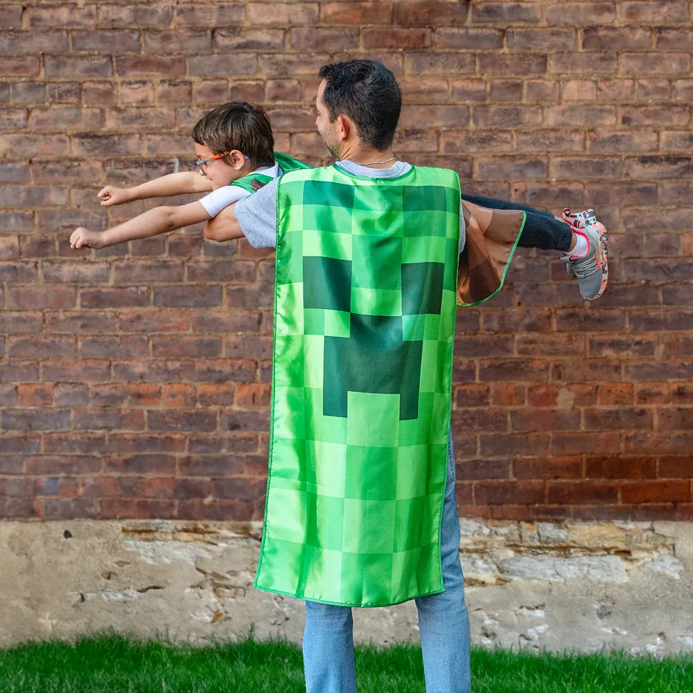 Minecraft Creeper Adult Cape