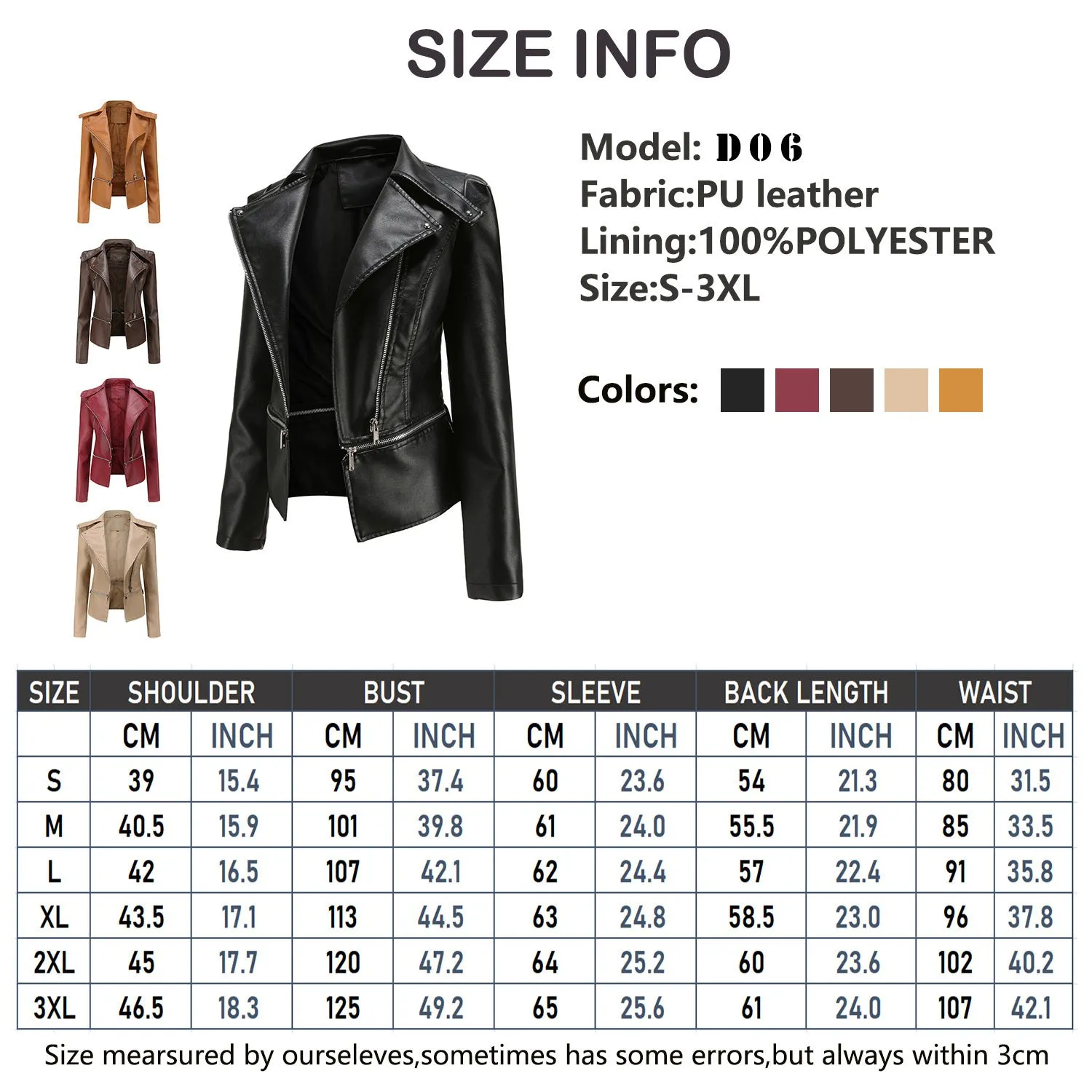 Motorcycle Leather Jacket