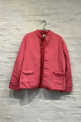 Pink button down jacket - Vintage/Used