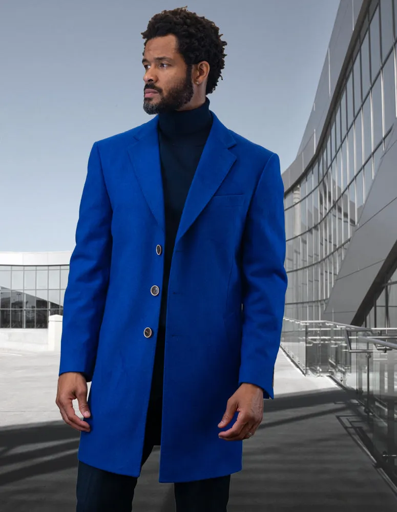 ROYAL MODERN FIT WOOL OVERCOAT