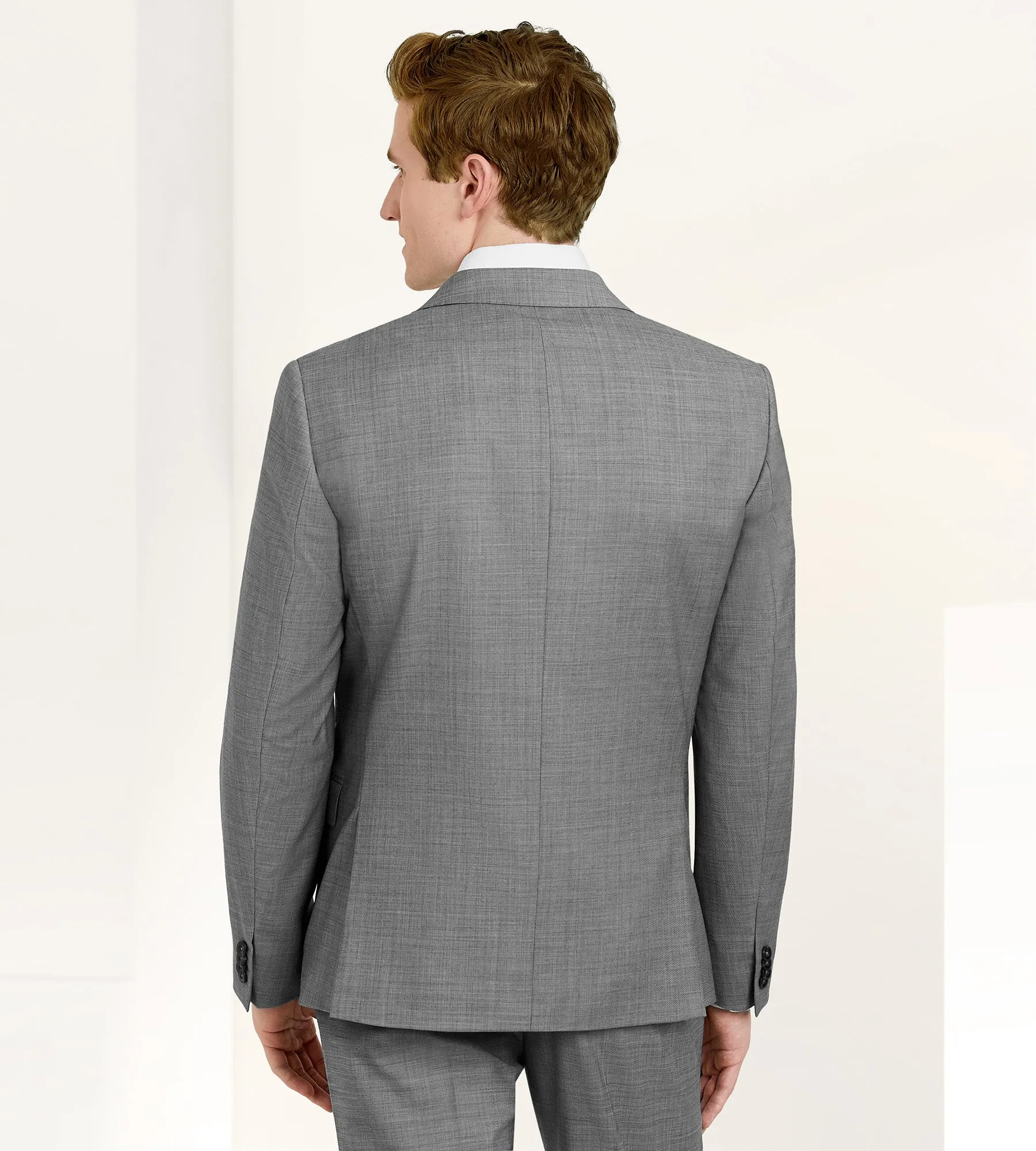 Slim Fit Stretch Solid Suit Separate Jacket