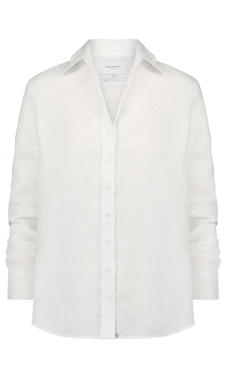 The Boyfriend Shirt - White