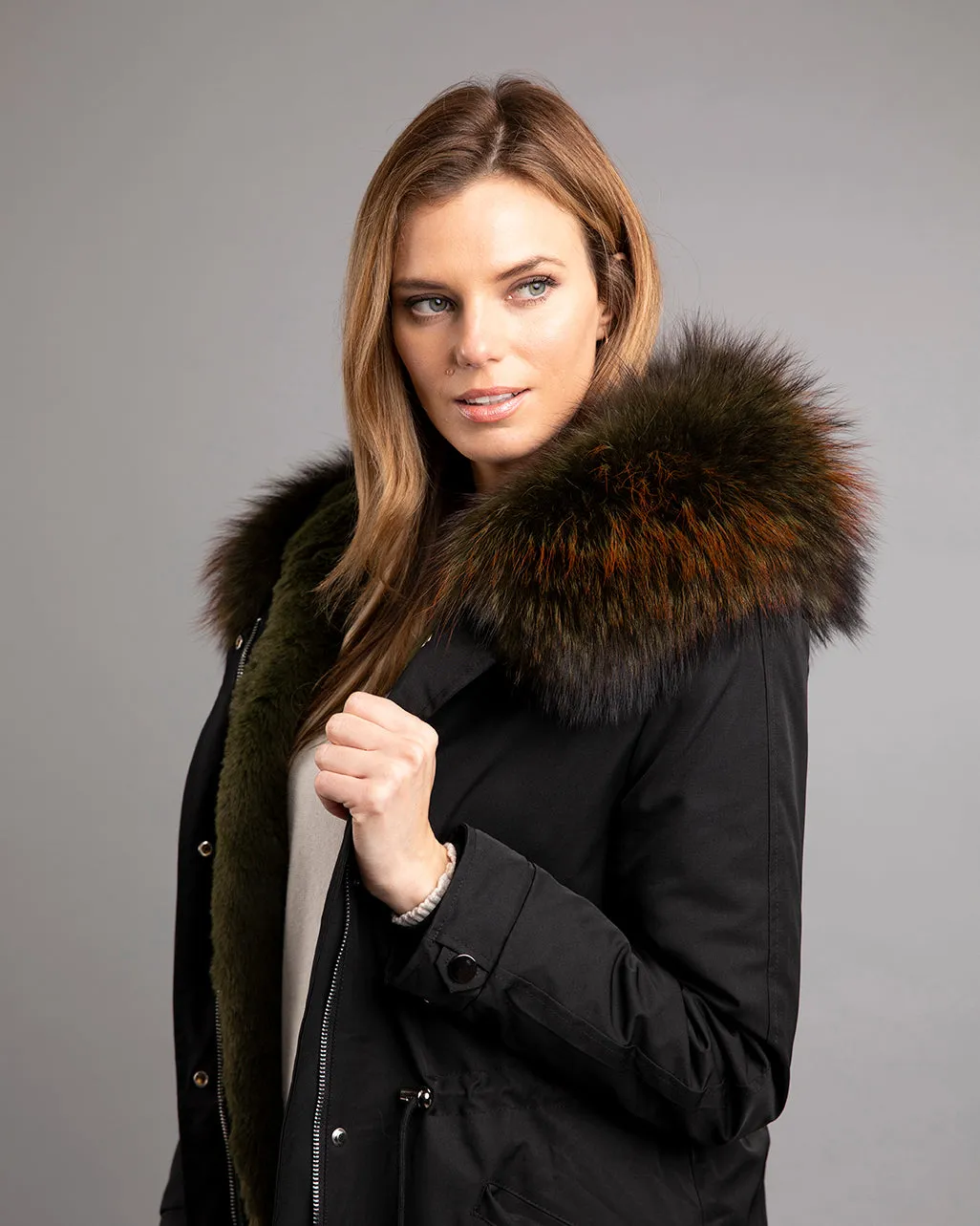 The Sloane Fox Parka