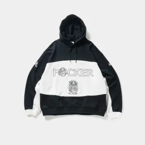 TIGHTBOOTH® × KILLER BONG™ F○CKER HOODIE (Black×Ash)