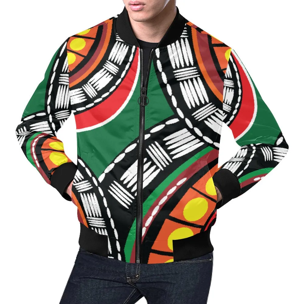 Tribal Bomber Jacket for Men (Model H19)