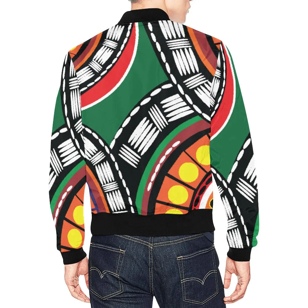 Tribal Bomber Jacket for Men (Model H19)