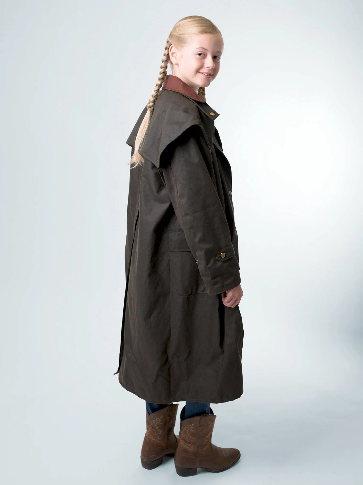 Unisex Oilskin Pony Coat