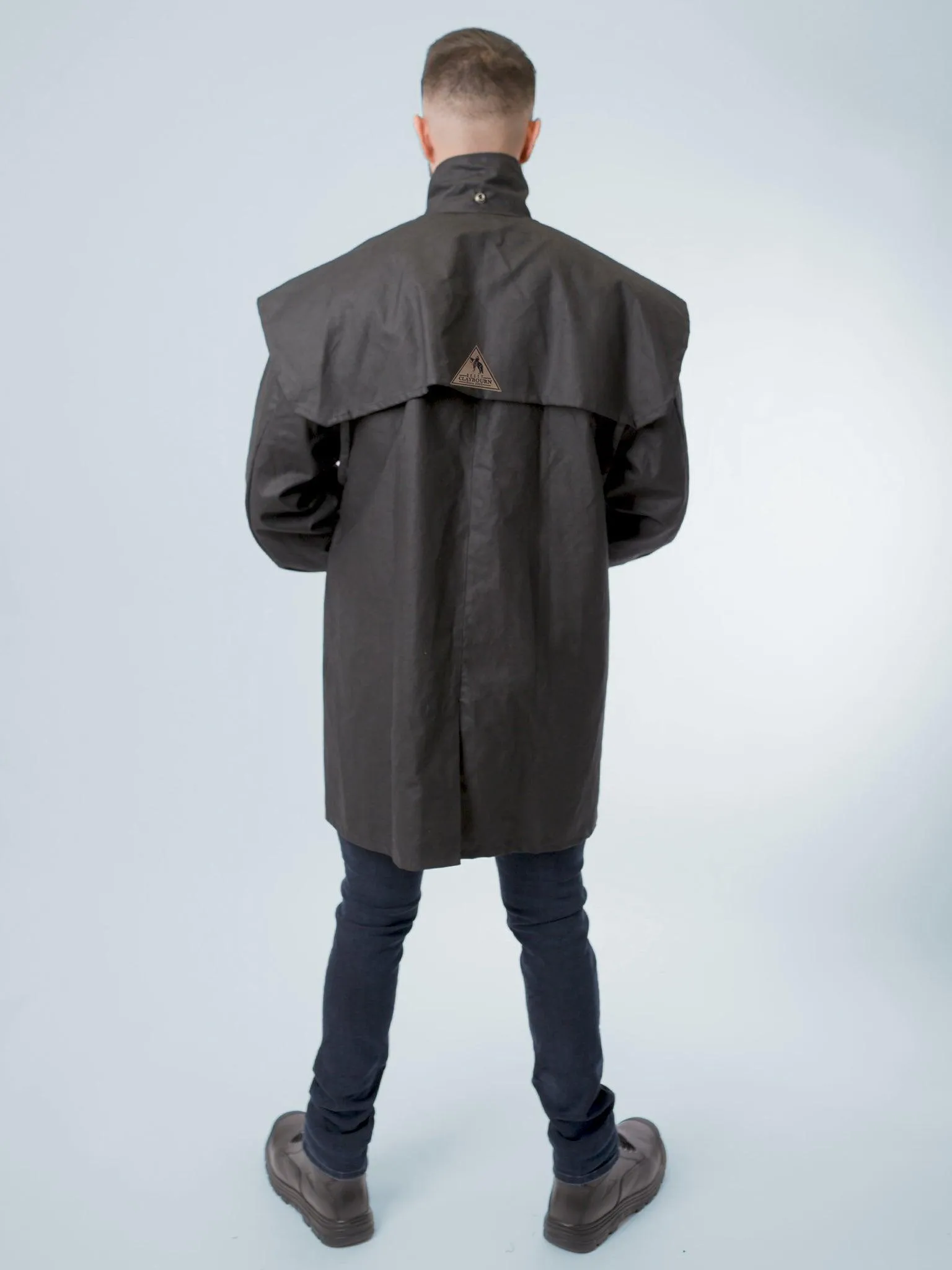 Unisex Oilskin Short Coat