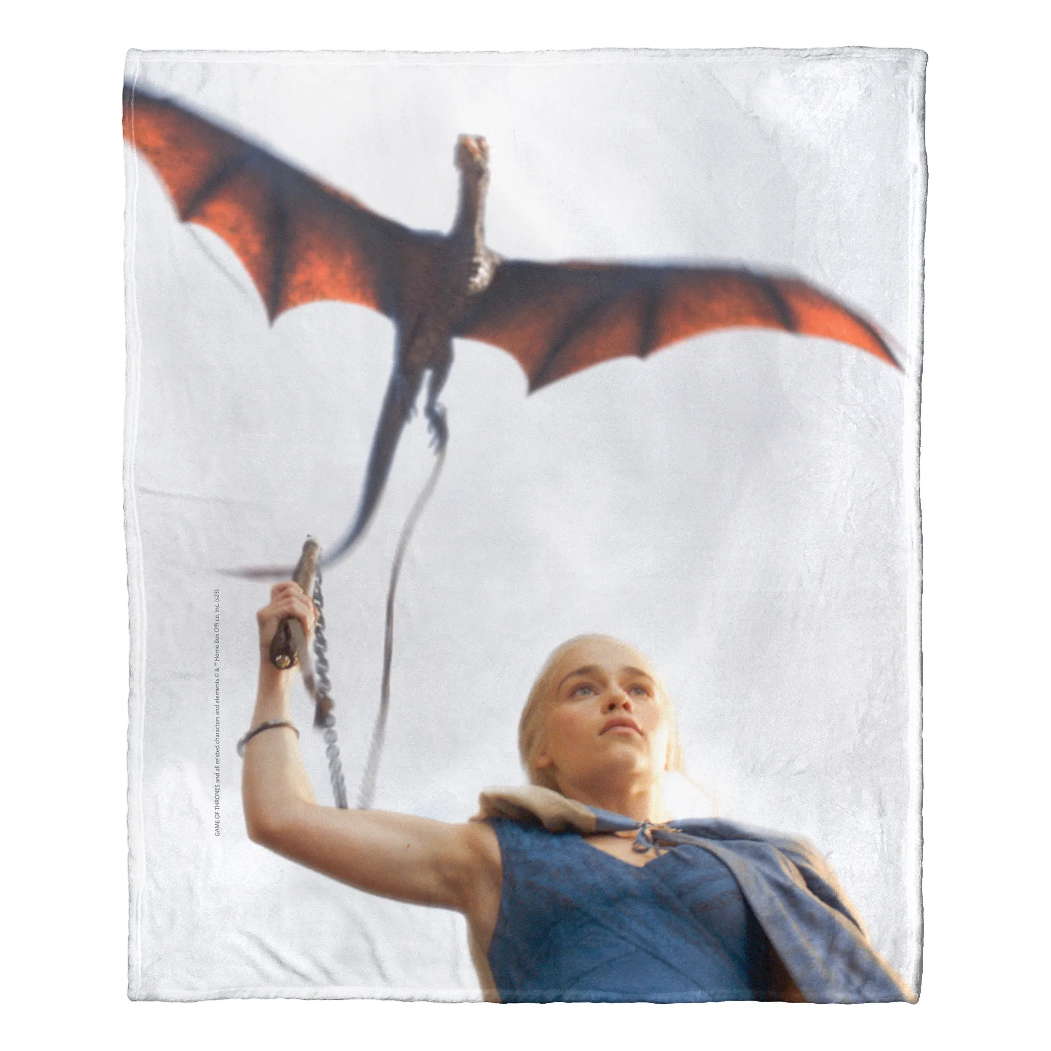 Warner Bros. Game Of Thrones Dragon Tamer Silk Touch Throw Blanket 50x60 Inches