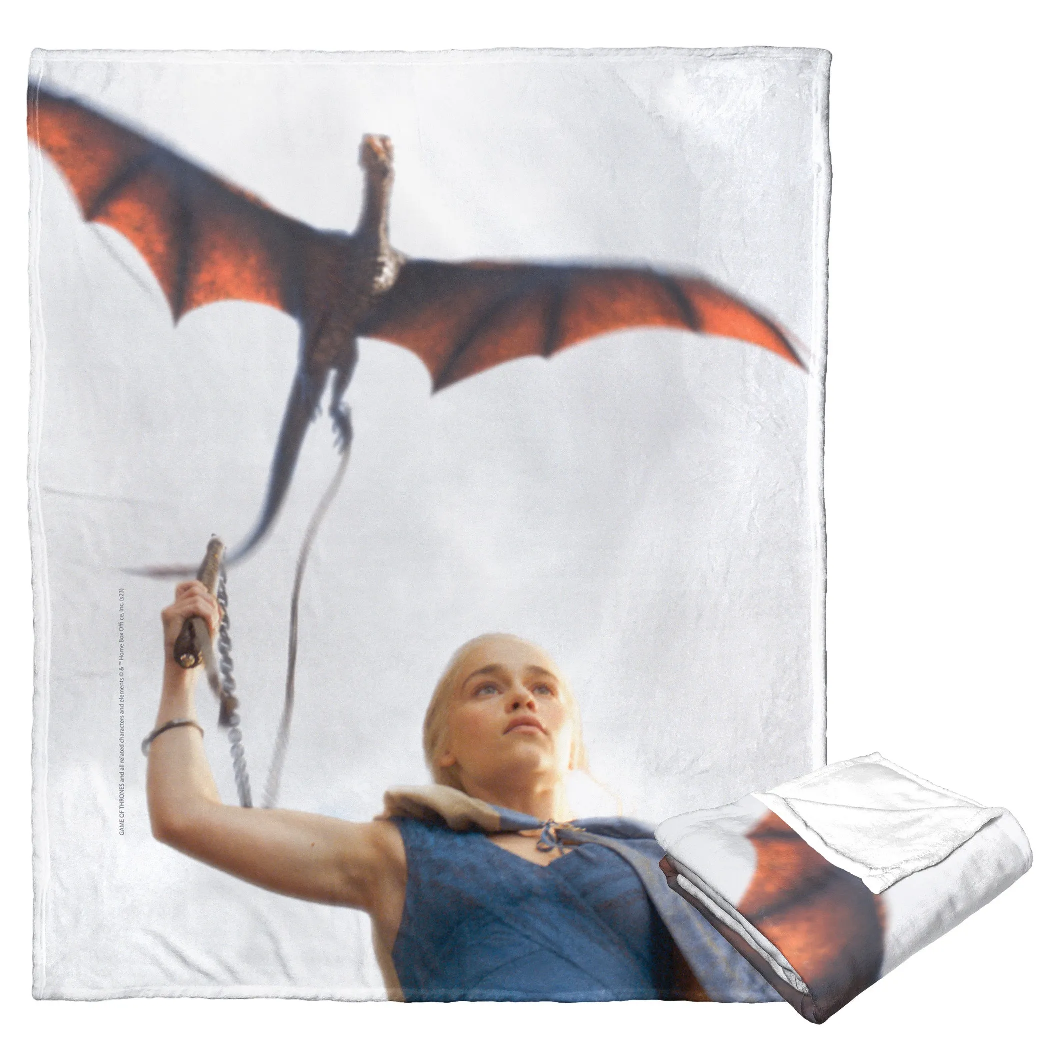 Warner Bros. Game Of Thrones Dragon Tamer Silk Touch Throw Blanket 50x60 Inches