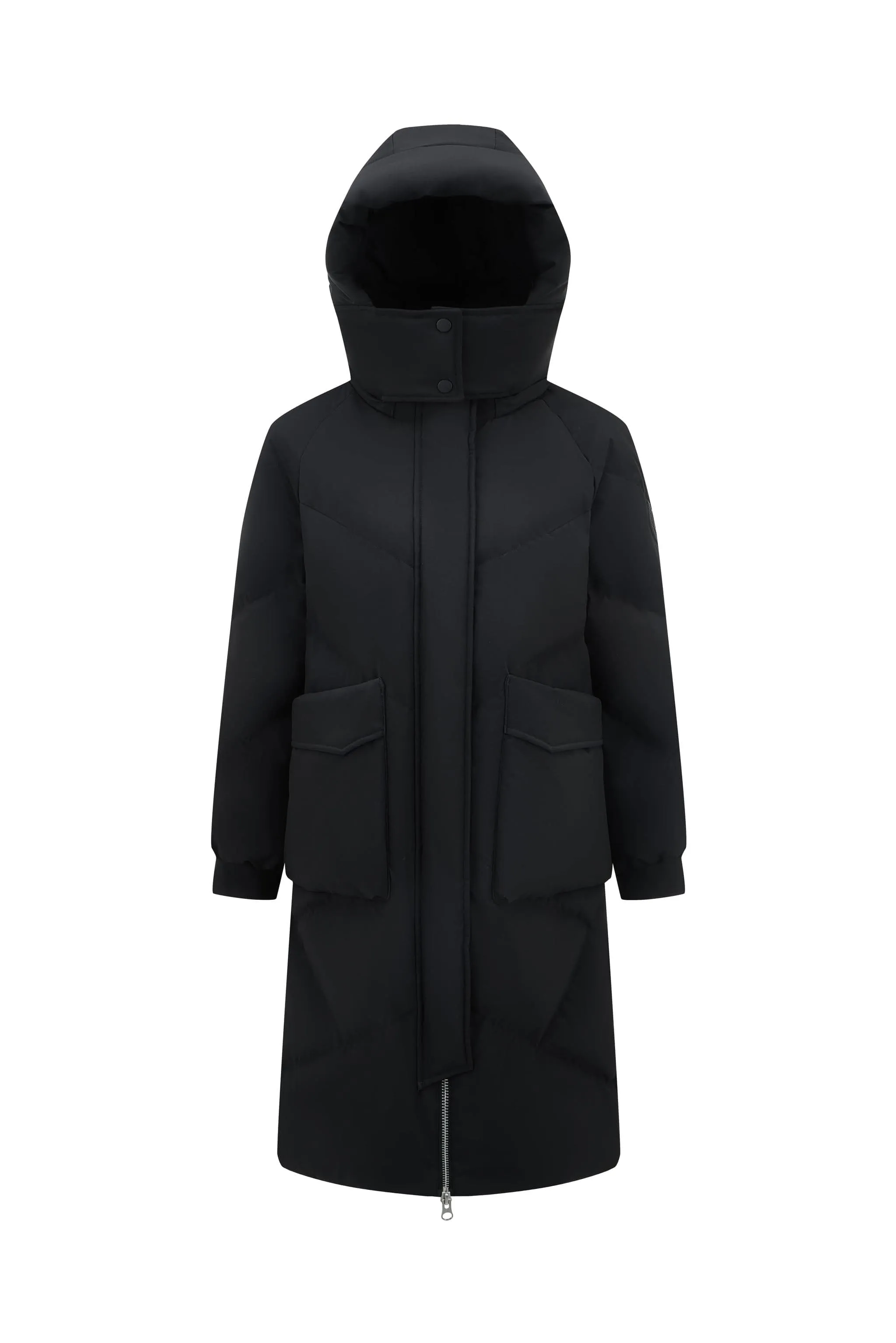 Women's Classic Down Coat with Hood 5252