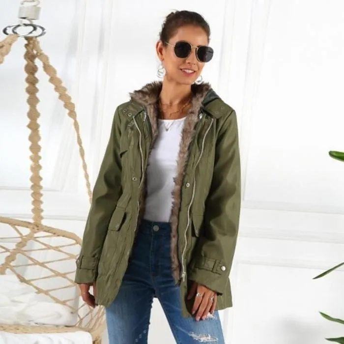 Women's cotton padded jacket