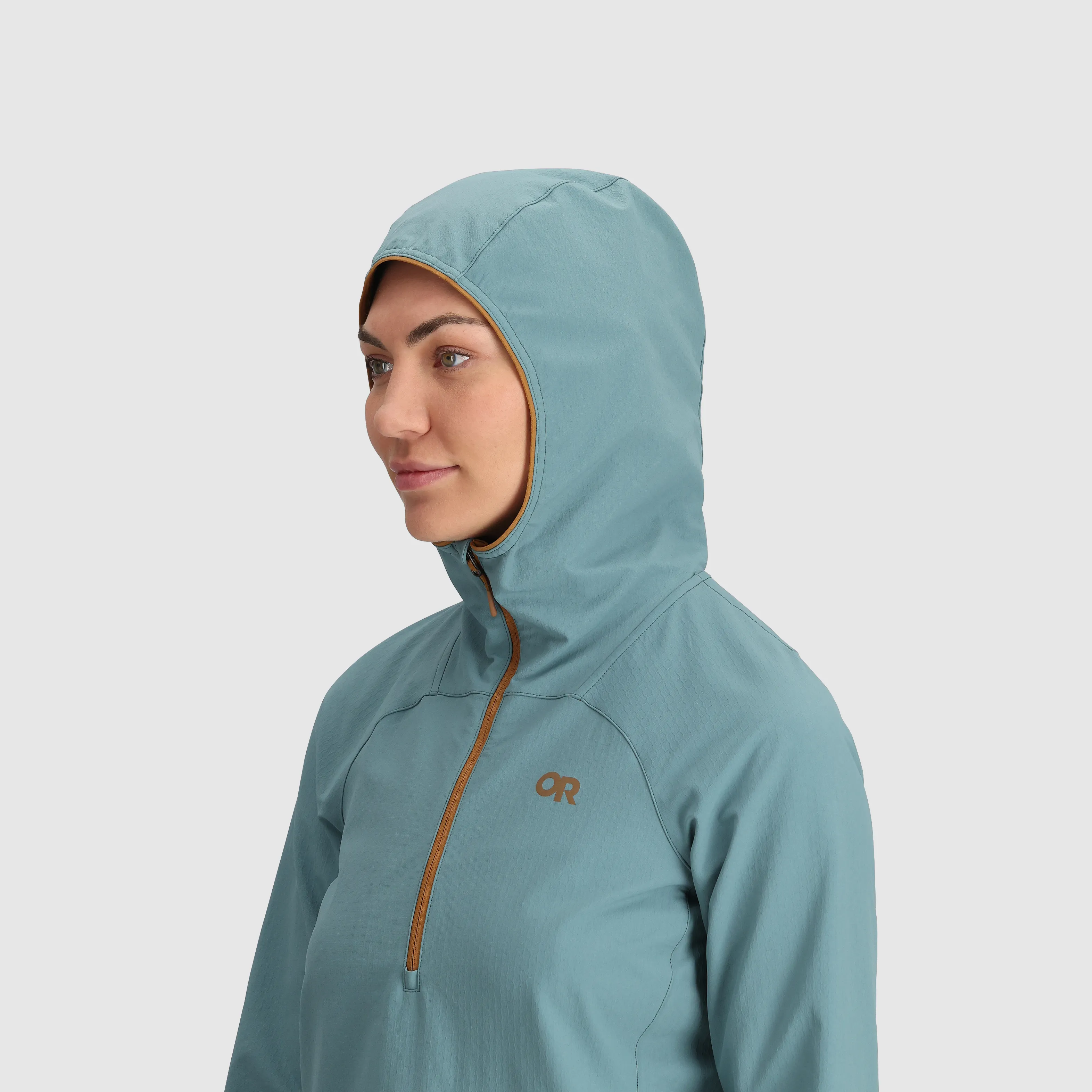 Women's Freewheel Half Zip Soft Shell MTB Hoodie