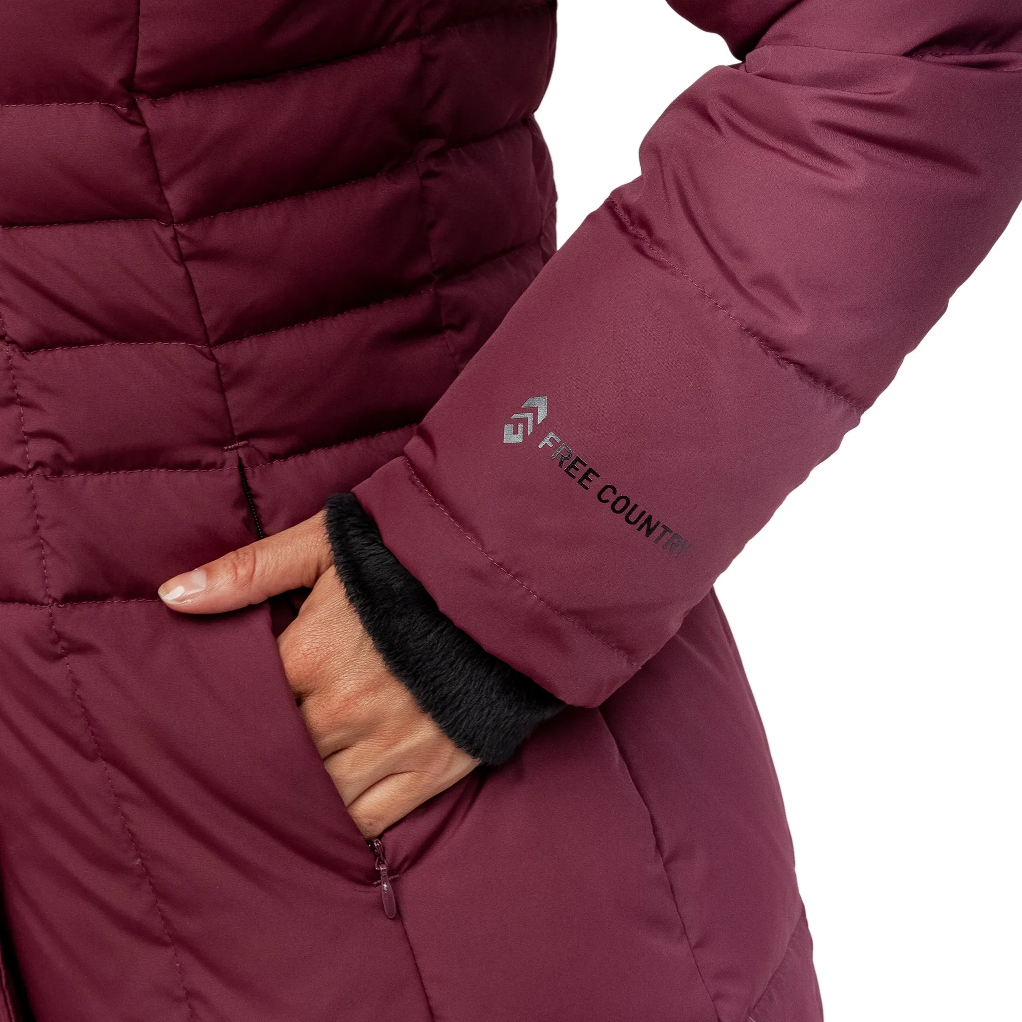 Women's Full Length Splendor Down Jacket