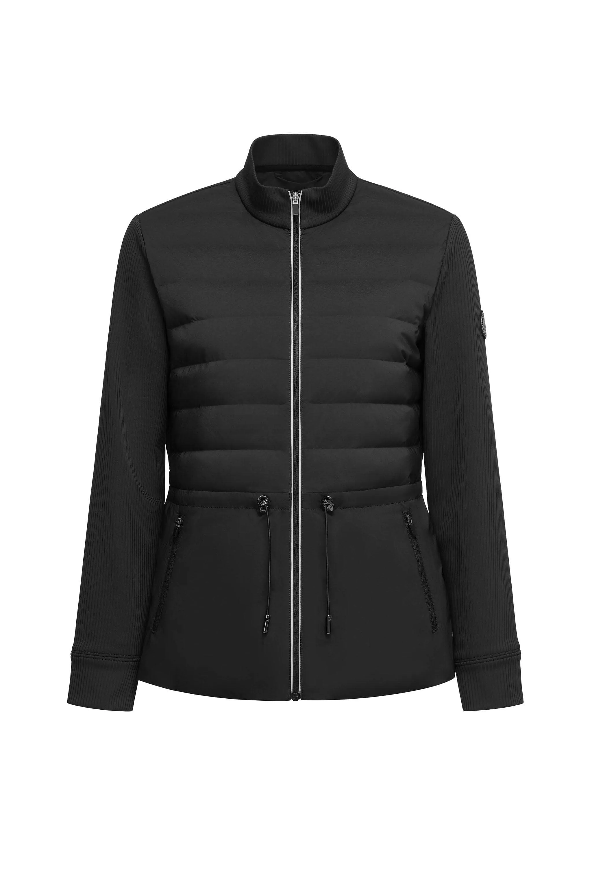 Womens Goose Down Tie-Waist Jacket