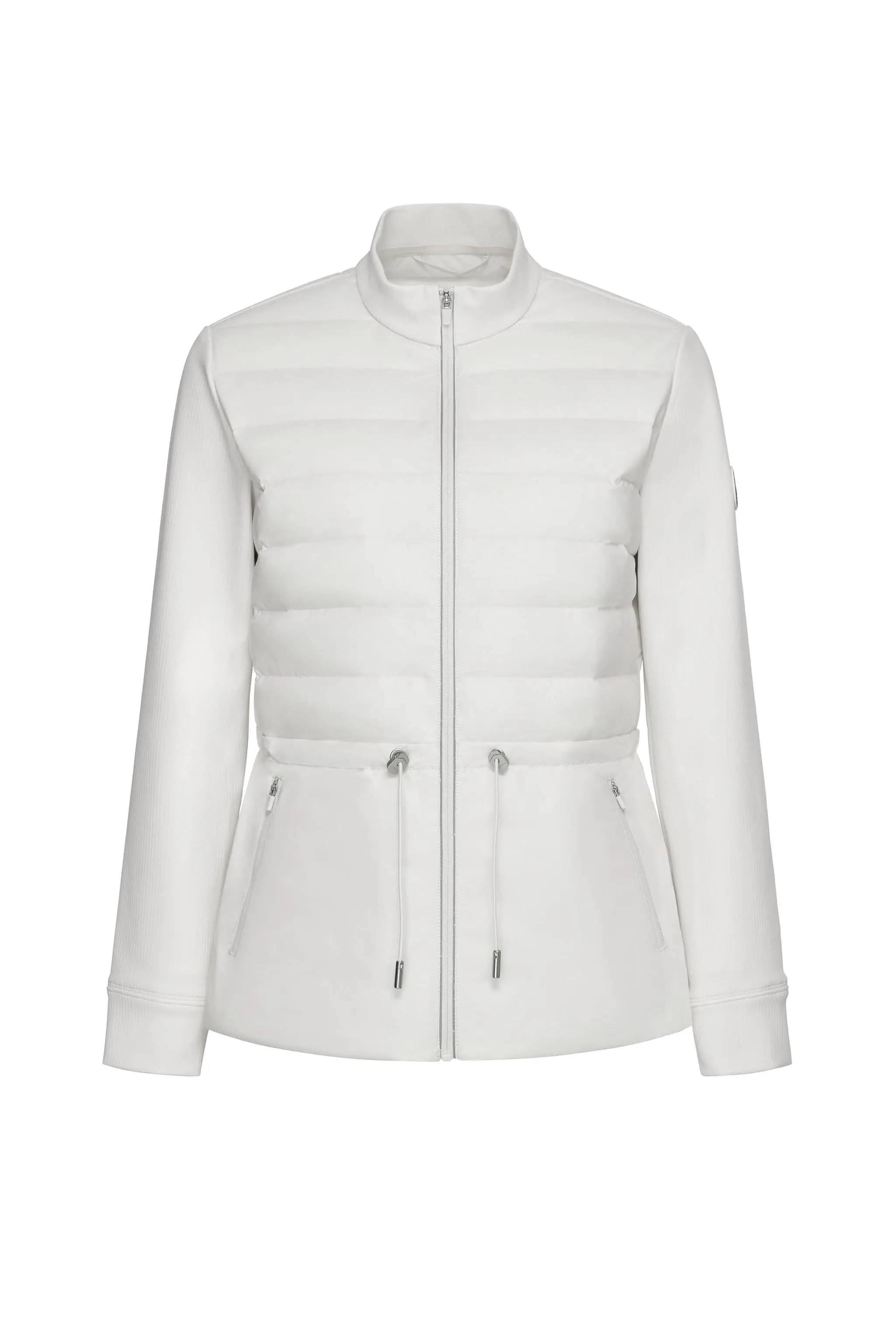 Womens Goose Down Tie-Waist Jacket