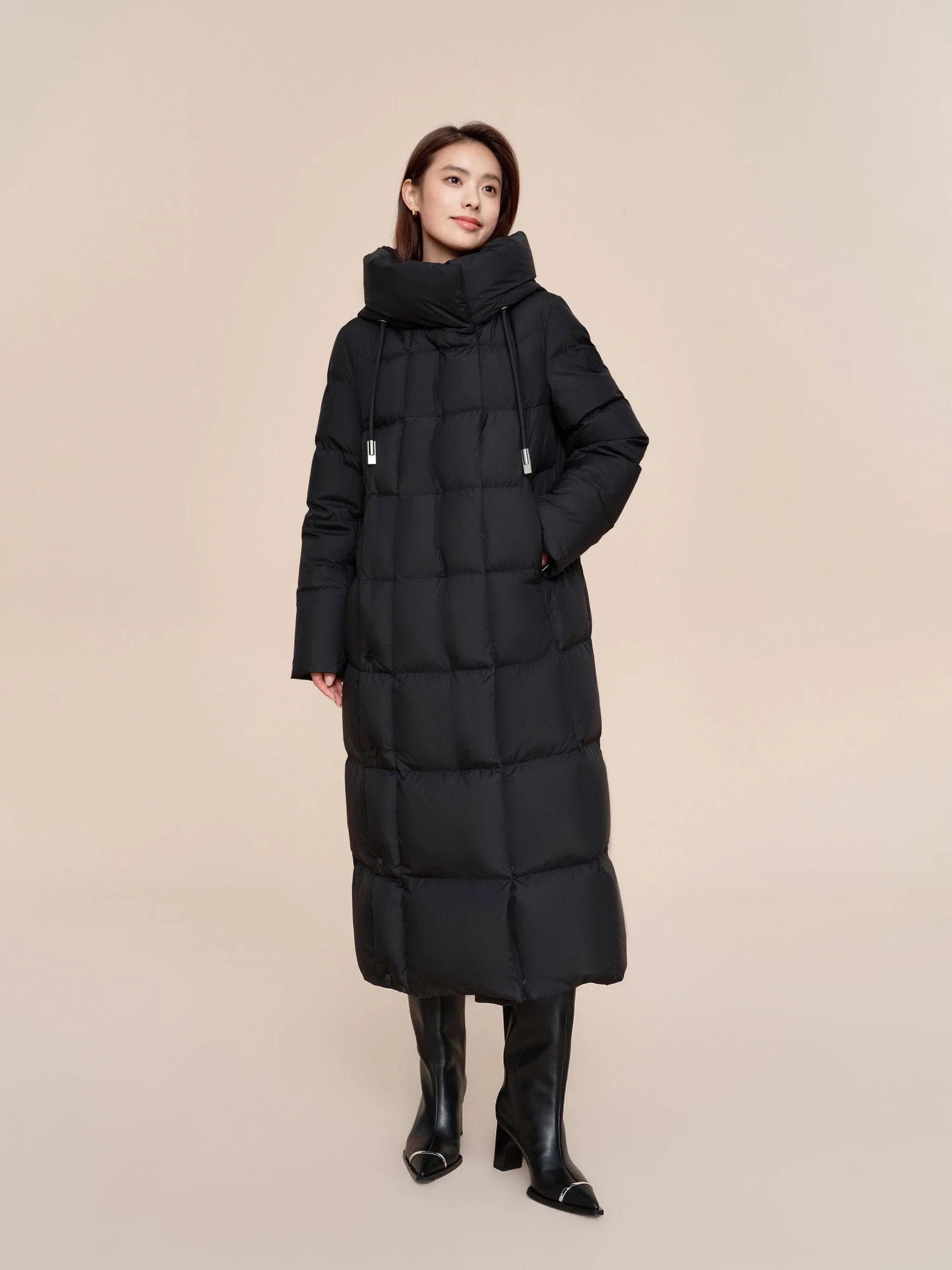 Women's Long Length Down Coat 5184