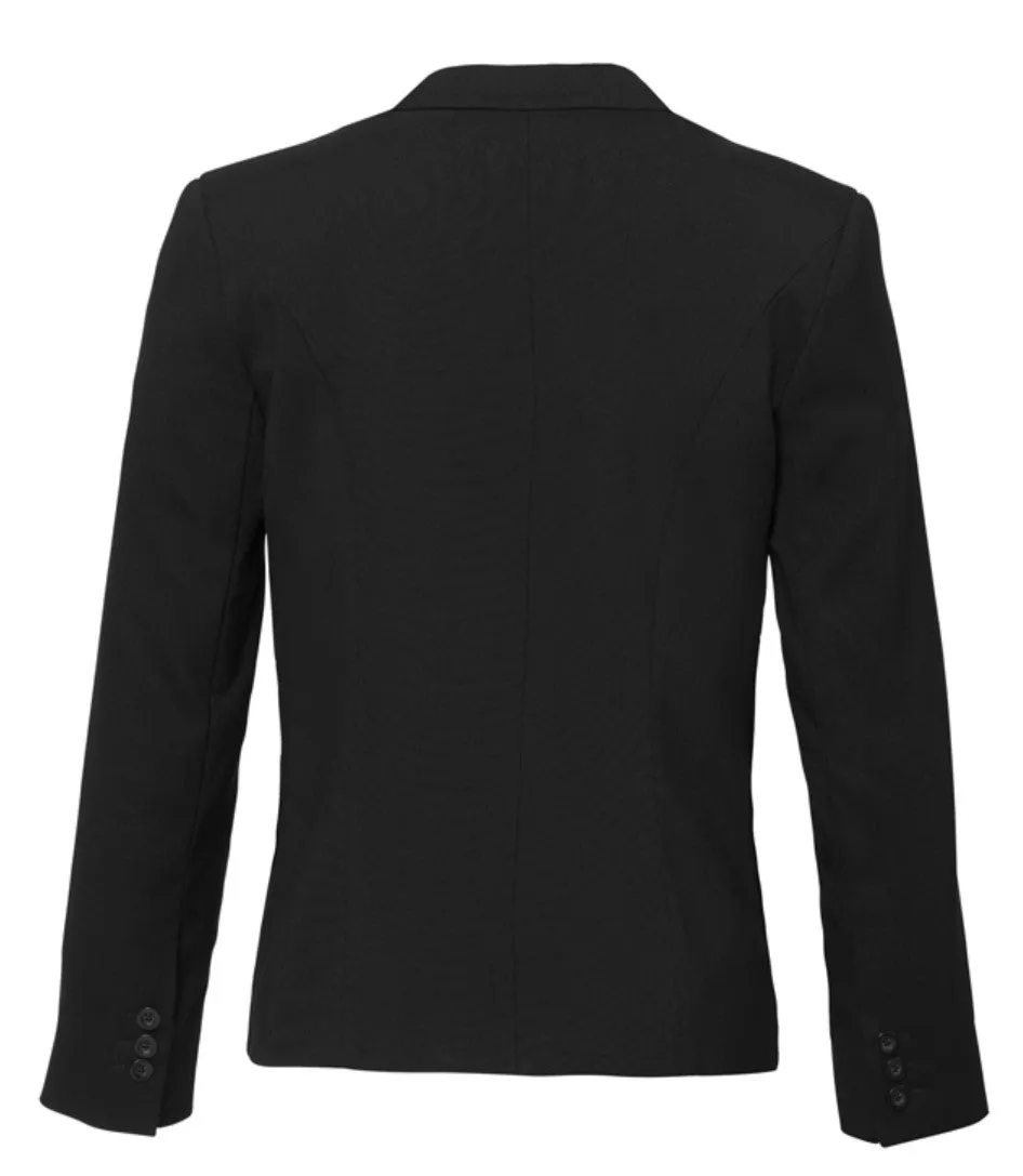 WOMENS SHORT JACKET WITH REVERSE LAPEL   60113